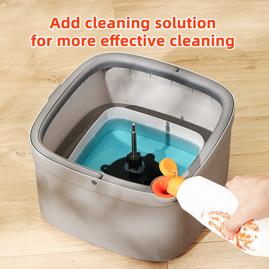 360° Spin Mop and Bucket Set with Self Separation Dirty and Clean Water System